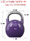 Commercial Colored Steel Kettlebell Rack 4-32kg Set Men's Professional Kettlebell Ball Lifting Home Fitness