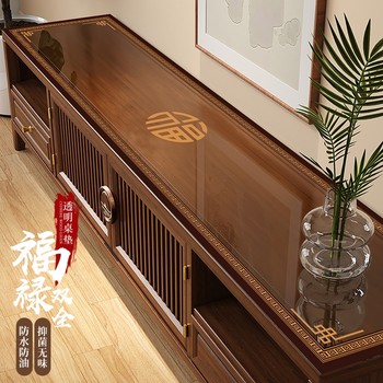 Chinese tv cabinet protective mat, transparent dining table mat Chinese tv cabinet protective mat, transparent dining table mat