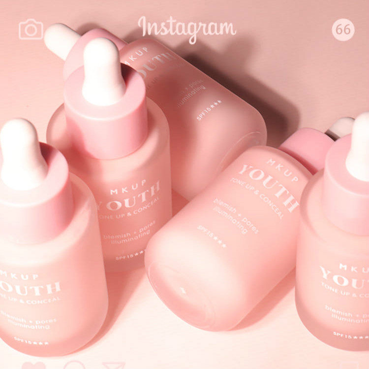 Out of the Qing ~ Taiwan MKUP Beauty Cafe Ambiguous Creamy creamy facial cream Makeup Before the Cosmetic Effect to 2023 9