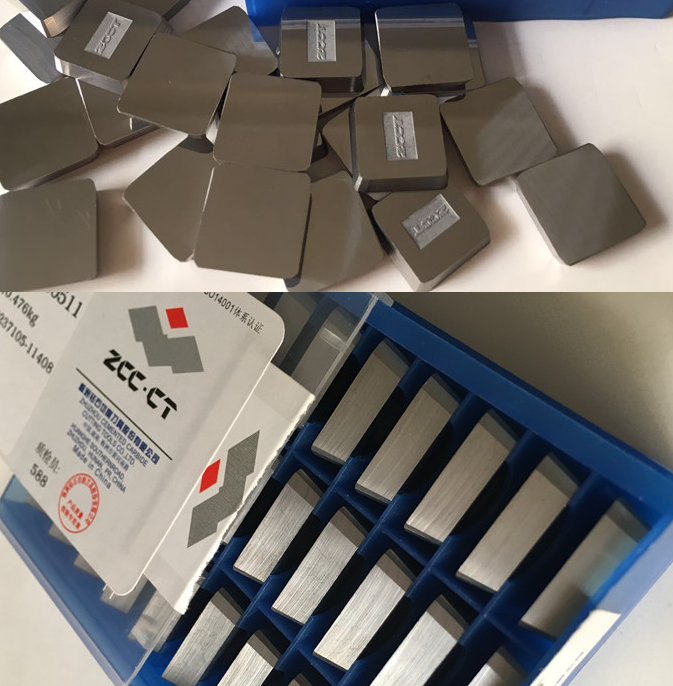 Original YT15 YW2 4160511 YG3 YG6 YG8 Zhuzhou alloy square milling blade