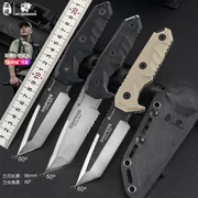 Handao ngoài trời chiến thuật dao di động dao tự vệ vũ khí lạnh sinh tồn ngoài trời dao Sharp độ cứng cao dao cắm trại