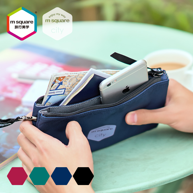 Travel Portable Lady Makeup Bag 2020 New Waterproof Trumpet Carry-on Bag Men Tourist Debris containing bag