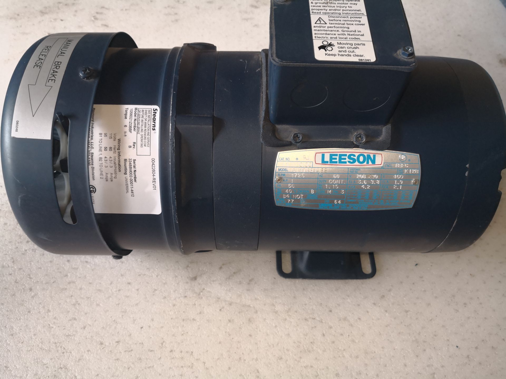 LESON C6T17FB149B Motor completely new without packaging