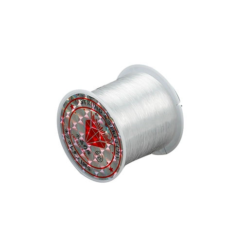 Плетеный аксессуар, прозрачная леска, шелковые нитки, эластичный браслет, ожерелье, бусины, штора, DIY