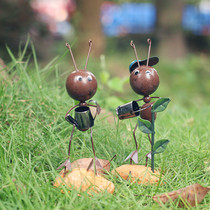 Creative cute wrought iron Ant Small ornaments home decorations living room childrens room office TV cabinet furnishings