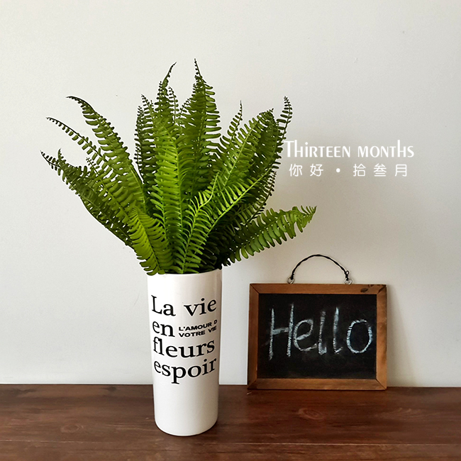 Persian grass green simulation plant green leaf fake flower plant wall with leaf decoration home living room flower arrangement