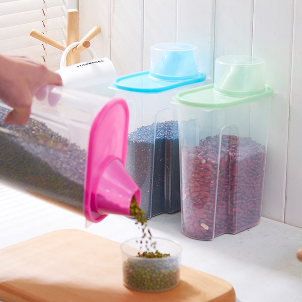 花椰菜 五谷杂粮储物罐 4件套 ￥14.9包邮