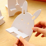 Деревянный мобильный телефон, мультяшный милый держатель для телефона