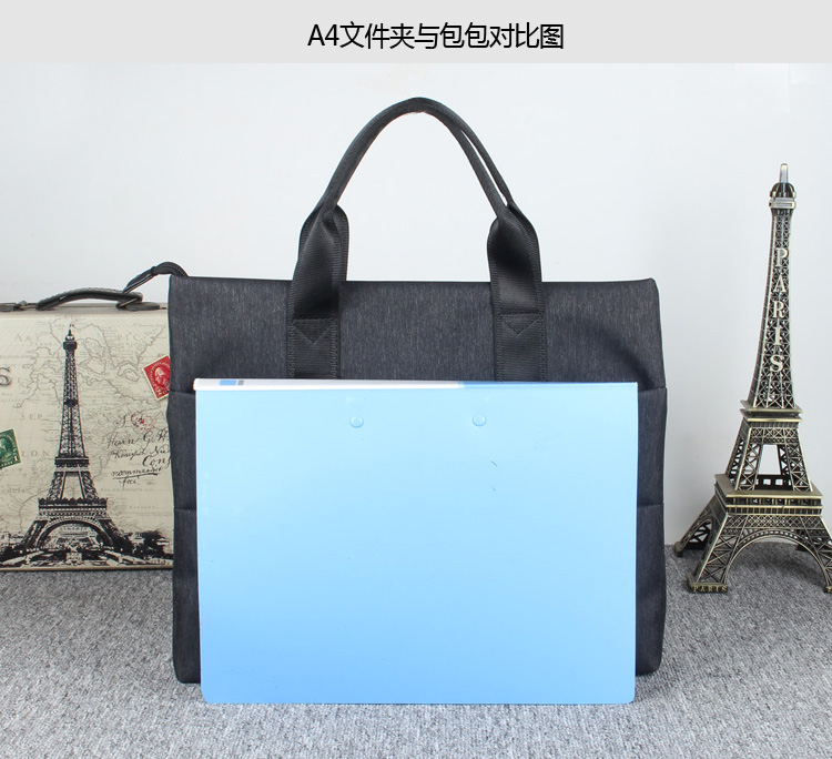 Phiên bản tiếng Hàn của túi xách kinh doanh túi xách Oxford xoay vai túi nam túi xách nam 14 inch bình thường cặp laptop