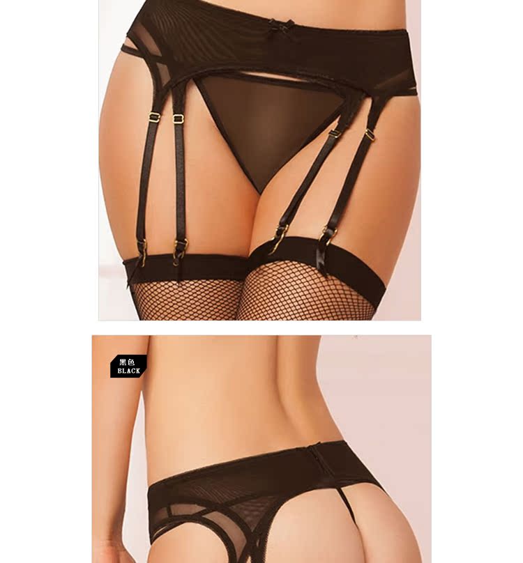 Garter set phù hợp với người đàn ông và phụ nữ châu Âu và Mỹ vui vẻ Đôi dây đeo duyên dáng vớ vui vẻ t quần thong dây nịt đùi