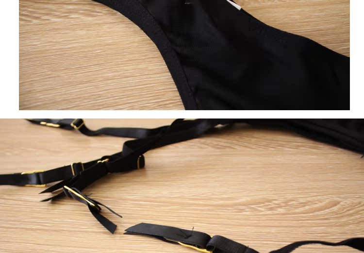 Garter set phù hợp với người đàn ông và phụ nữ châu Âu và Mỹ vui vẻ Đôi dây đeo duyên dáng vớ vui vẻ t quần thong dây nịt đùi
