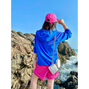 Ccqueen韩版棒球服女ins潮连帽外套2021年新款春装学生防风开衫