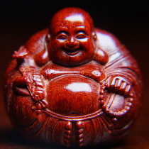 Maitreya Buddha Indian leaflet rosewood ornaments carved female handle pieces Male sandalwood Venus old material Mahogany text play 0242