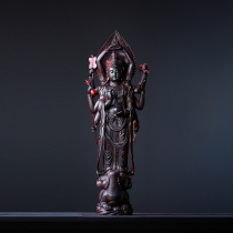 The Bodhisattva of the Bodhisattva Indian Leaf Little Pelwood Sculpted Mashwood Buddha statue collection crafts 8215