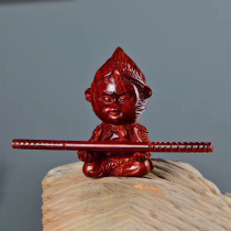 Qi heavenly Saint India leaflet rosewood ornaments Sun Wukong Sandalwood Mahogany men and women handle parts car tea pet 0045