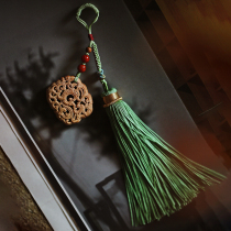 Fengling Yi Indian Old mountain sandalu pearl wood package of red wood mobile phone chain keychain hanging 1391