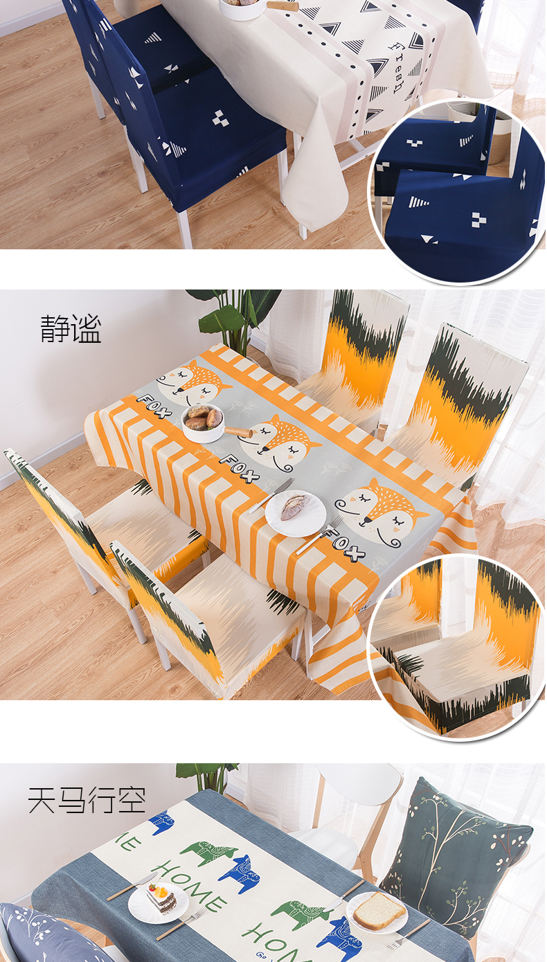 Mục vụ bông và vải lanh nhỏ tươi phù hợp với bàn vải nhà ăn bàn ghế bọc vải vải hình chữ nhật bàn cà phê khăn trải bàn khăn phủ bàn