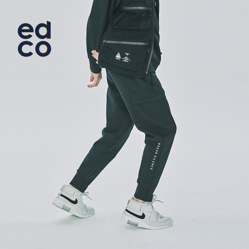 EDCO EDCO outdoor autumn and winter new cotton casual functional men's cigarette pants trend street tooling style