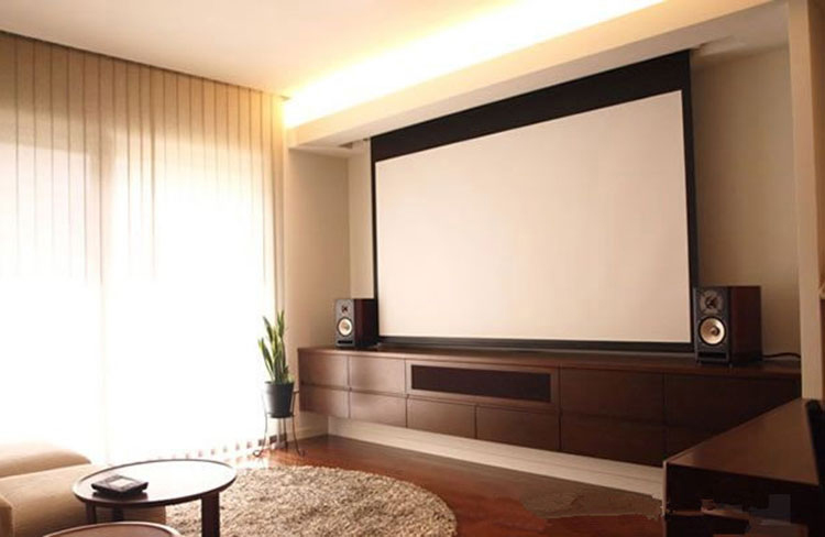 Máy tính để bàn đám cưới chơi máy chiếu di động phụ kiện nền hội nghị ảnh 60 inch màn hình điện ảnh dịch chuyển