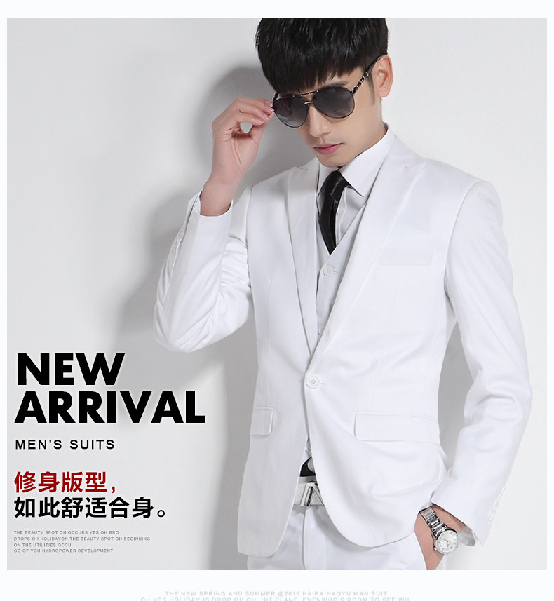 Costume homme HAIPAI HAOYU 100% Polyester pour printemps - Ref 1549801 Image 9