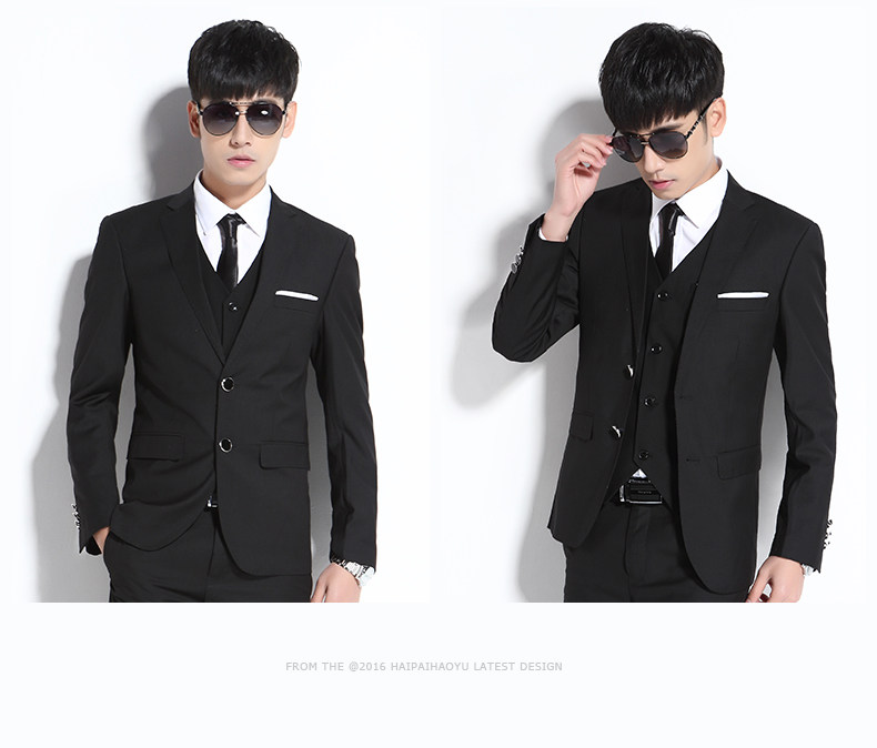 Costume homme HAIPAI HAOYU 100% Polyester pour printemps - Ref 1563269 Image 17