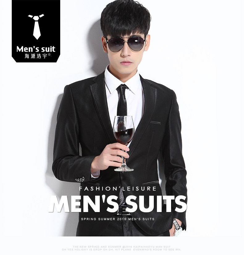 Costume homme HAIPAI HAOYU 100% Polyester pour printemps - Ref 1549850 Image 7