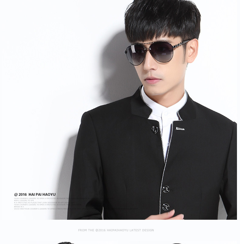 Costume homme HAIPAI HAOYU 100% Polyester pour printemps - Ref 1549852 Image 17