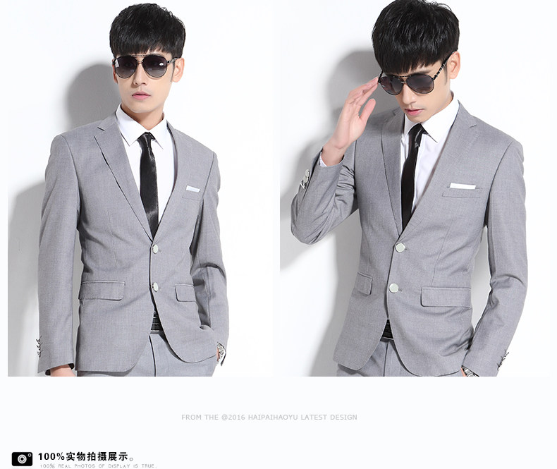 Costume homme HAIPAI HAOYU 100% Polyester pour printemps - Ref 1563269 Image 21