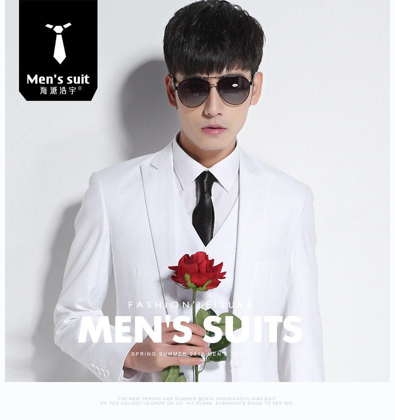 Costume homme HAIPAI HAOYU 100% Polyester pour printemps - Ref 1549801 Image 7