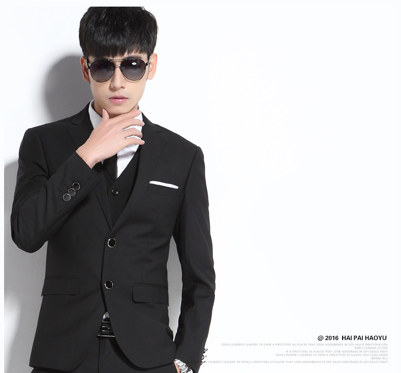 Costume homme HAIPAI HAOYU 100% Polyester pour printemps - Ref 1563269 Image 15