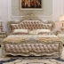 lợi ích PARKnSHOP của phong cách châu Âu giường gỗ sâm banh hộp cao giường ngủ công chúa cao cấp biệt thự cao cấp nội thất F67 - Giường
