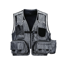 RUNNING RIVER Photojournalist Fishing and Skiing Mens and Womens Outdoor Vest Multi-Pocket Mens Vest