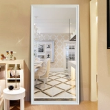 Новое китайское зеркало с твердым деревом Стена -на стене -Американское дом, зеркало, зеркало, зеркало, зеркало, зеркало, зеркало