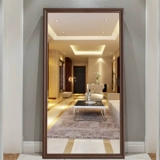 Новое китайское зеркало с твердым деревом Стена -на стене -Американское дом, зеркало, зеркало, зеркало, зеркало, зеркало, зеркало