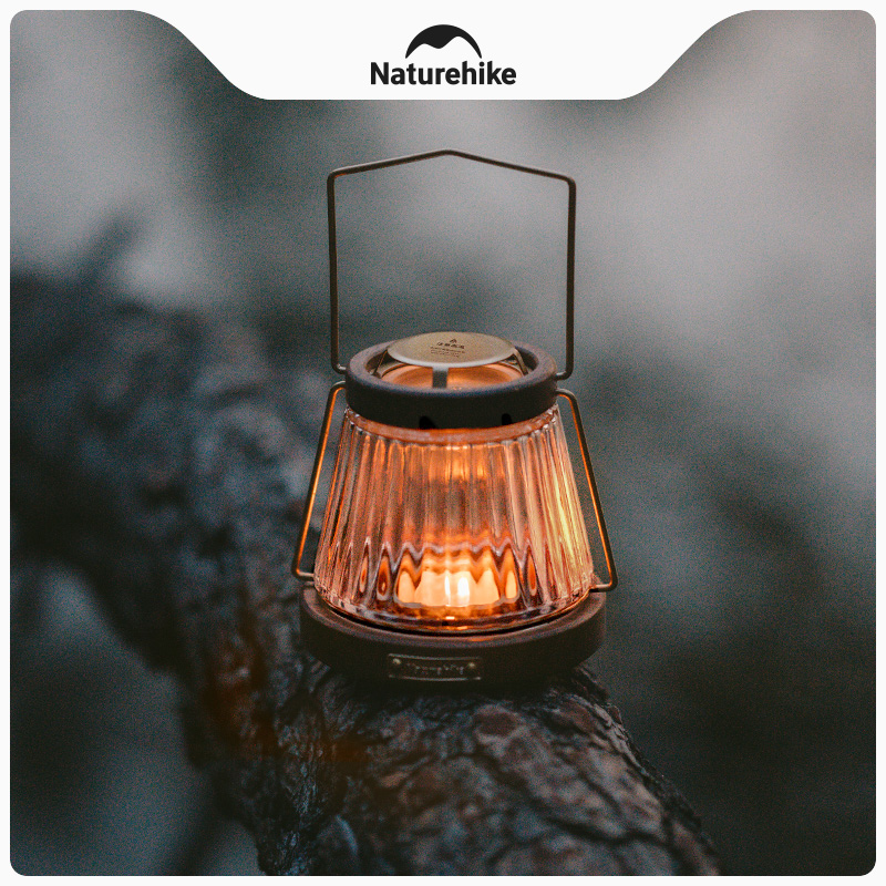 Naturhike Norway Fire Hee Candle Light Outdoor Camping Tent Light Retro Walnuts Wood Ambience Floodlight-Taobao