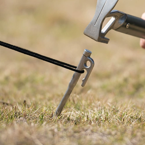 Naturehike Дорожная палатка из нержавеющей стали, длинный ветрозащитный навес, фиксаторы в комплекте