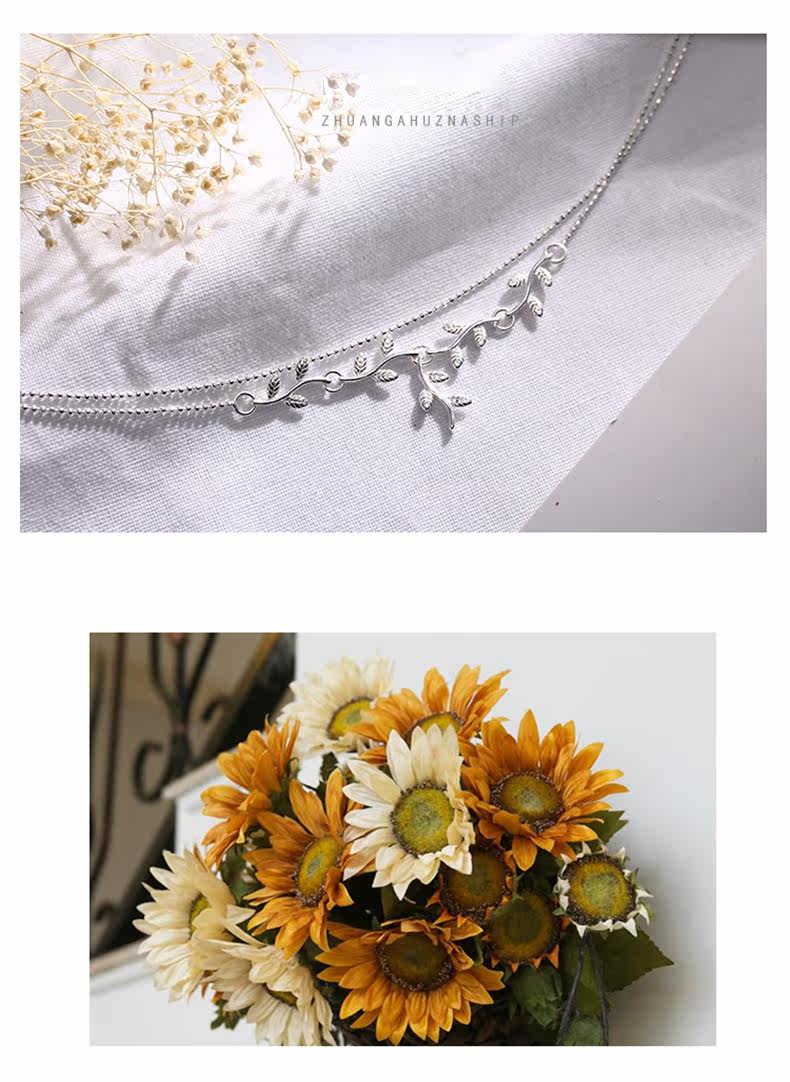 Bracelet de cheville Femme en Argenterie - Ref 3102269 Image 7