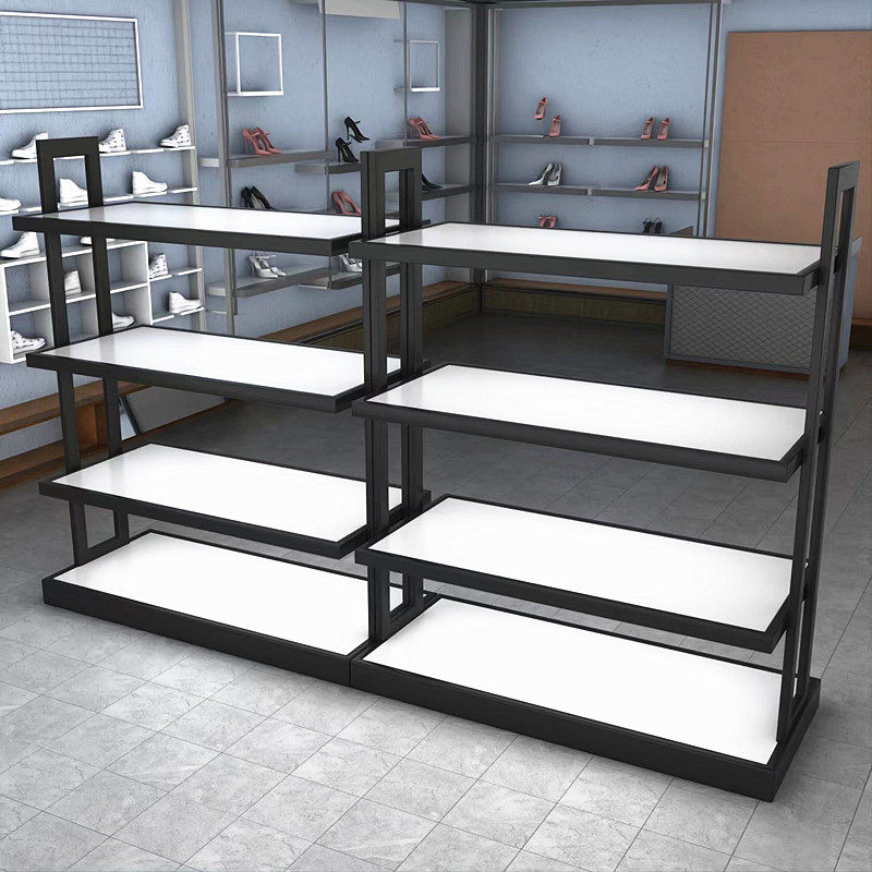 Mall new shoe rack shelving shoe store shoe rack Shoe Rack in Island Shoes Cabinet Bag Rack Children's Shoes Shoes show Show-Taobao