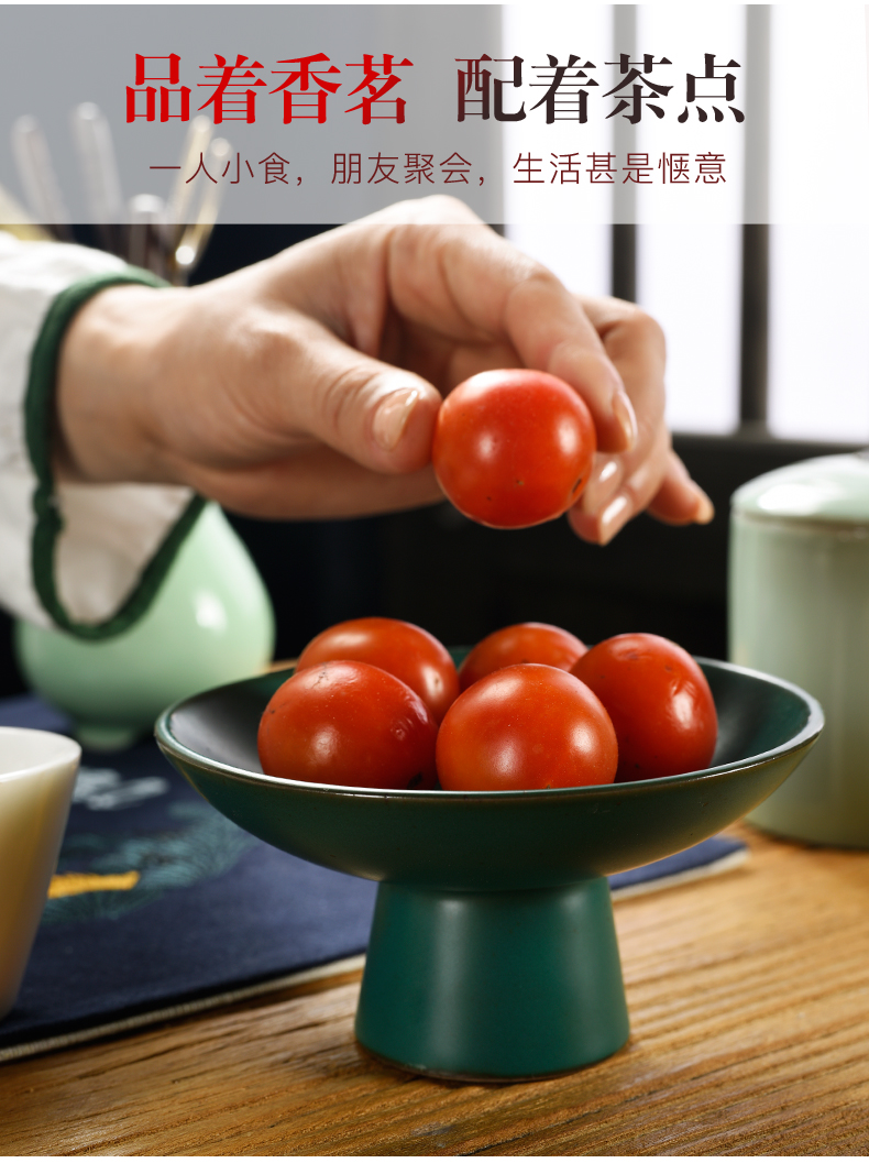 Porcelain sand Billy solid wood small mini tea tray was god contracted household water type tea sea kung fu tea tea tea