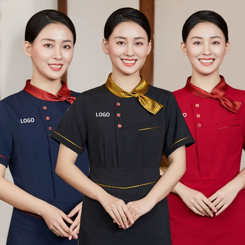 Отец общественный официант рабочая одежда короткая -Ресторан Summer Girl Summer Girl Meafood Restaurant Restaura