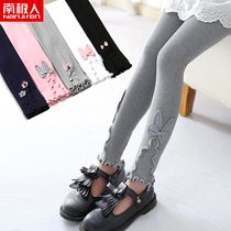 Childrens clothing baby spring casual childrens pants Girls leggings spring and autumn wear 2021 new foreign style childrens pants