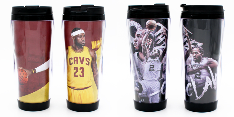 Quạt bóng rổ cung cấp thể thao sáng tạo Kobe James Curry Owen sinh viên giữ bút quà tặng cốc nước 	quần áo bóng rổ nữ giá rẻ