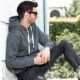 Áo len nam mới trùm đầu mùa xuân và mùa thu phong cách Hàn Quốc cộng với áo nỉ nam hoodies hợp thời trang áo thun lông cừu thương hiệu áo khoác thủy triều - Cực lớn