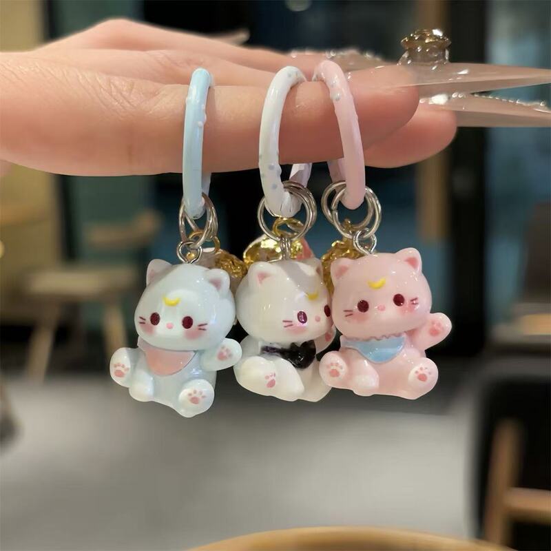 New Cat-Themed Student Backpacks, One Dollar Area, Exquisite Keychain Pendants and Small Ornaments for Girls New Cat-Themed Student Backpacks, One Dollar Area, Exquisite Keychain Pendants and Small Ornaments for Girls