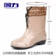 Giày cao gót chống mưa cho nữ mẫu giày đi mưa trong phiên bản Hàn Quốc mùa xuân và mùa thu giày cao su không thấm nước nữ giày nước ngắn ống chống trượt giày ủng đi mưa nữ