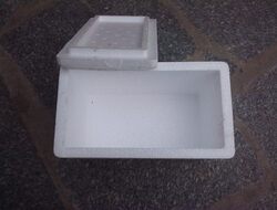 Post No. 8 Foam Box Protection Box Insulation Box Outer Diameter Size 200*105 * 135mm Carton Need to Be Ordered Separately