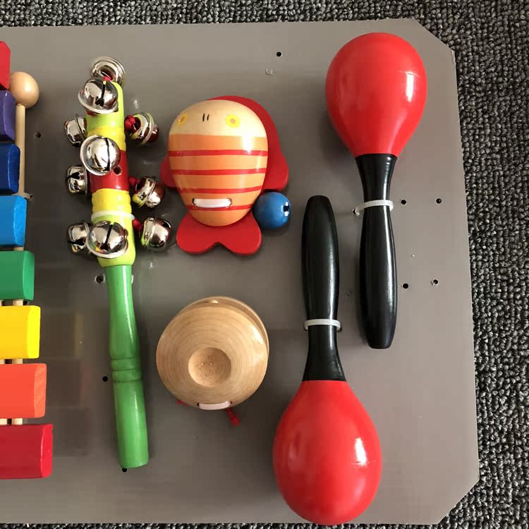 Đồ chơi giáo dục mầm non 8 cây đàn piano gỗ gõ vào bộ đàn piano Đồ chơi giáo dục sớm cho trẻ - Đồ chơi nhạc cụ cho trẻ em đàn cho trẻ em