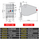 열동형 과부하 계전기 JRS-63/F 열동형 계전기(3UA59) AC 모터 열과부하 보호 장치