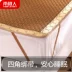 Nam cực mây mat 1.8 m giường ba mảnh gấp 1.5 sinh viên duy nhất ký túc xá mat băng lụa mat 1.2 chiếu truc Thảm mùa hè