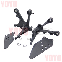 New suitable for Kawasaki ZX6R 05 to 08 636 modified black front pedal triangle bracket assembly
